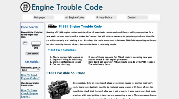 p1661.enginetroublecode.com