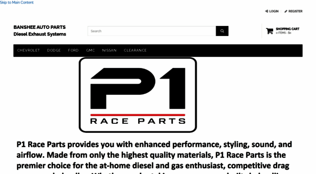 p1raceparts-online.3dcartstores.com