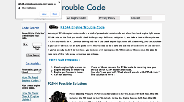 p2544.enginetroublecode.com