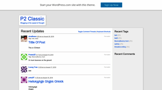 p2classicdemo.wordpress.com