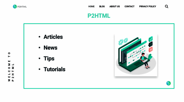 p2html.com