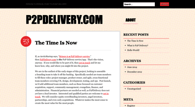 p2pdelivery.wordpress.com