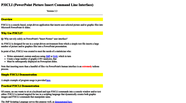 p3icli.sourceforge.net