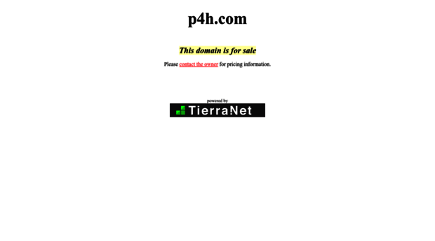 p4h.com