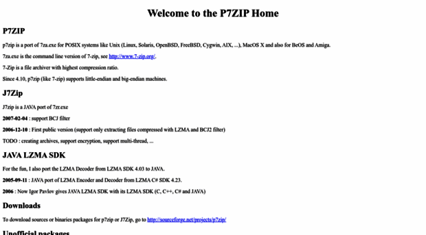 p7zip.sourceforge.net