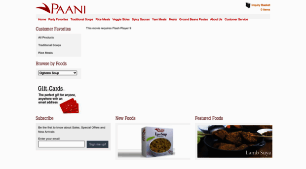 paanifoods.com