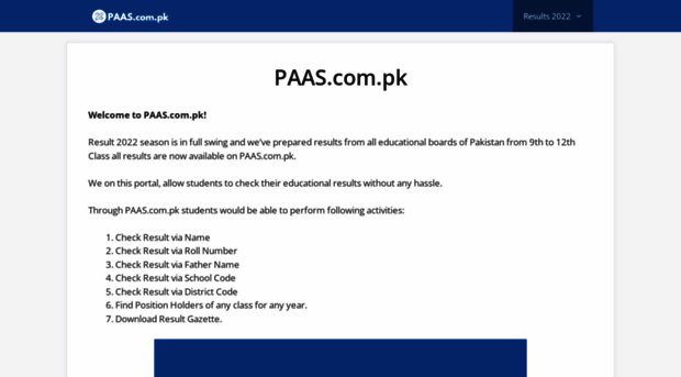 paas.com.pk