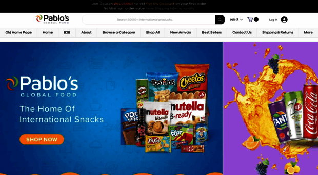 pablosglobalfoods.com