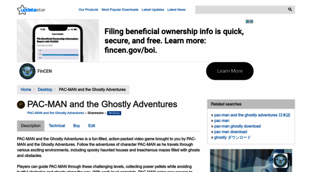 pac-man-and-the-ghostly-adventures.updatestar.com