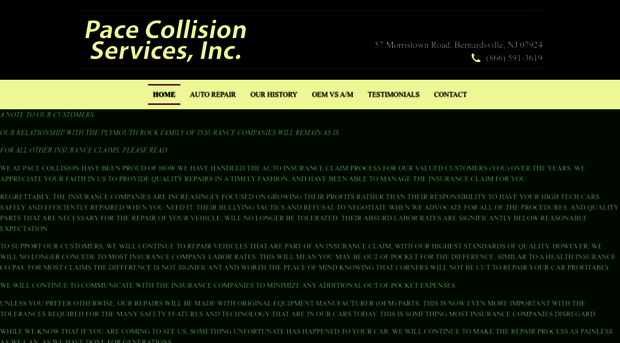 pacecollision.com