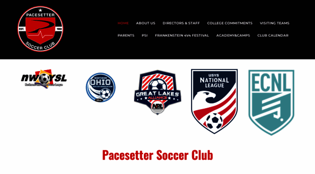 pacesettersoccer.com