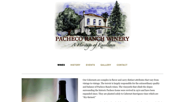 pachecoranchwinery.com