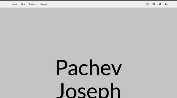 pachevjoseph.com