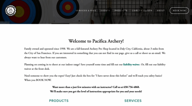 pacificaarchery.com