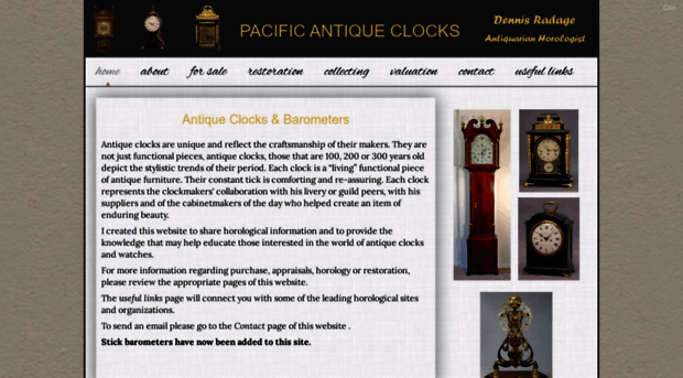 pacificantiqueclocks.com