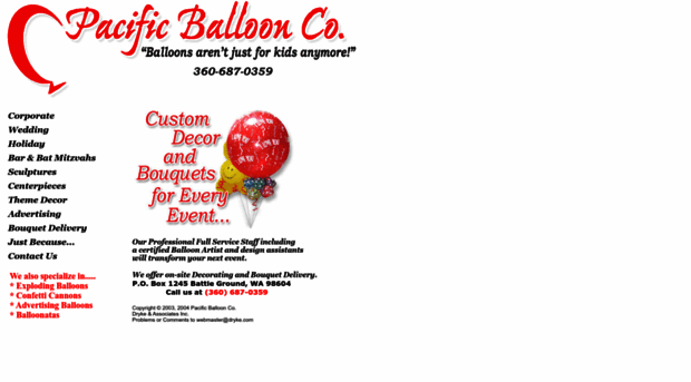 pacificballoonco.com