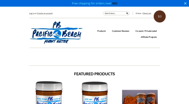 pacificbeachpeanutbutter.com