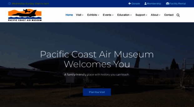 pacificcoastairmuseum.org