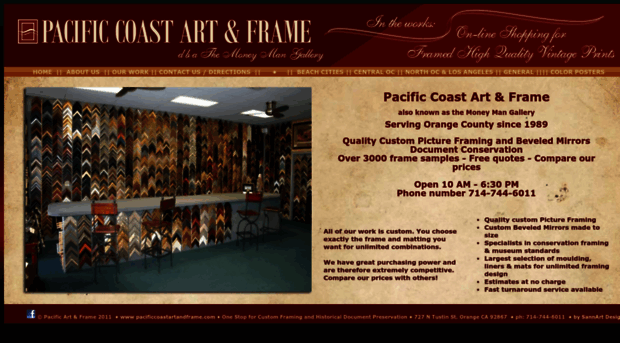 pacificcoastartandframe.com