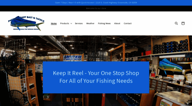 pacificcoastbaitandtackle.com