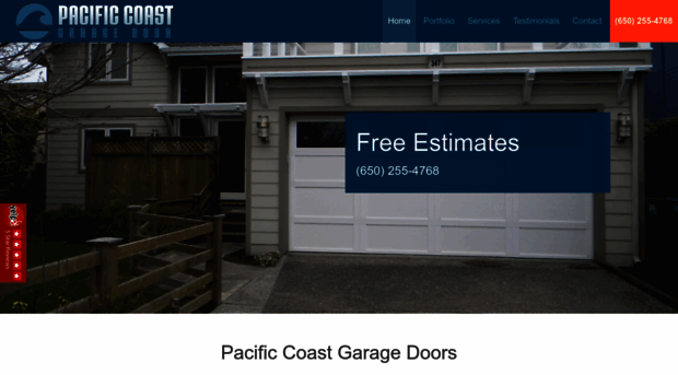 pacificcoastgaragedoorsinc.com