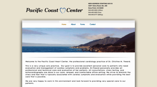 pacificcoastheartcenter.com