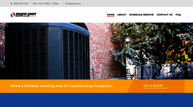 pacificcoastheatingandairconditioning.com