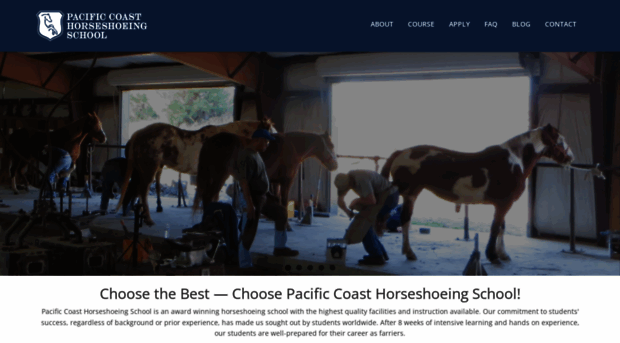 pacificcoasthorseshoeingschool.com