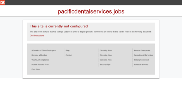 pacificdentalservices.jobs