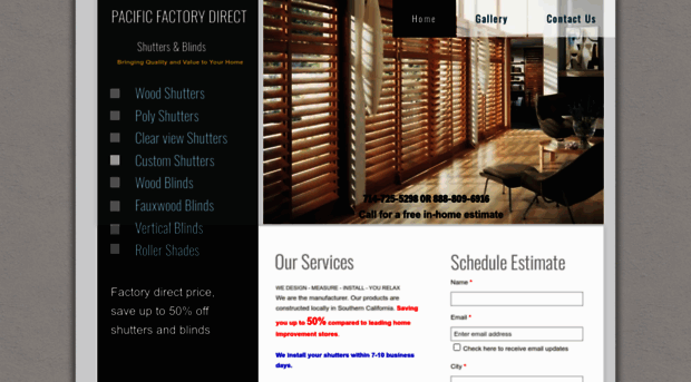 pacificdirectshutters.com