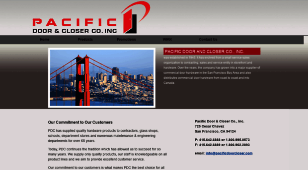 pacificdoorcloser.com