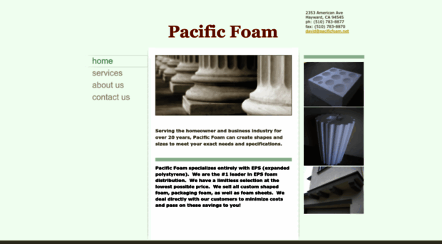 pacificfoam.net