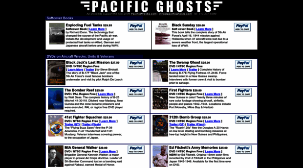 pacificghosts.com