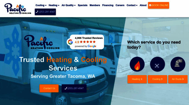 pacificheatingcooling.com