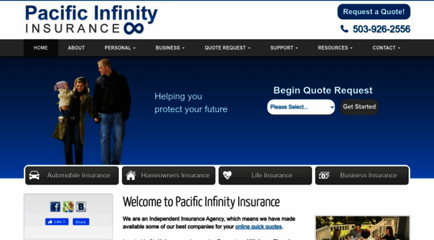 pacificinfinityinsurance.com