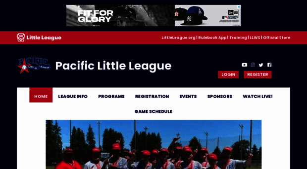 pacificlittleleague.com