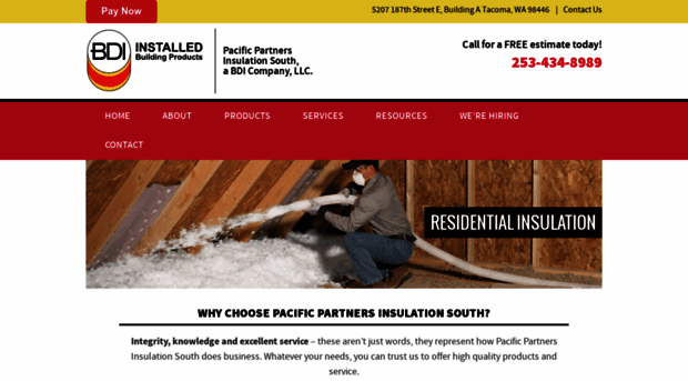 pacificpartnersinsulationsouth.com