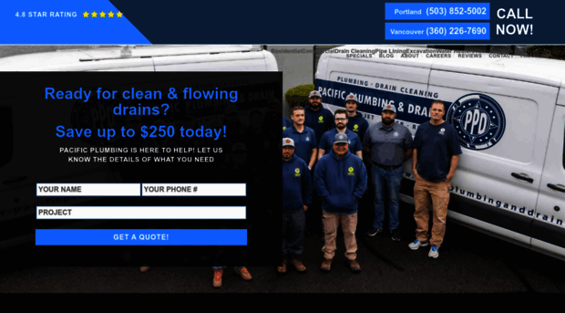 pacificplumbinganddrain.com