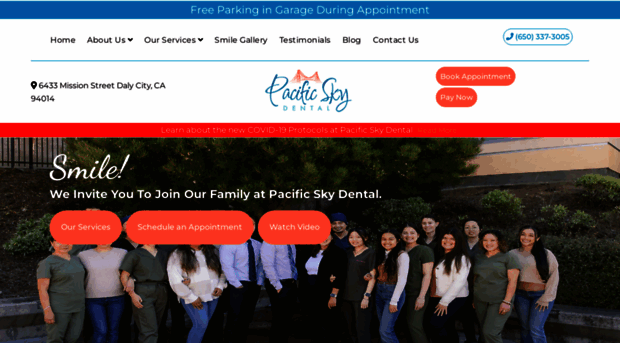 pacificskydental.com