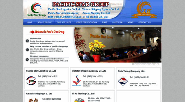 pacificstargroup.com.vn