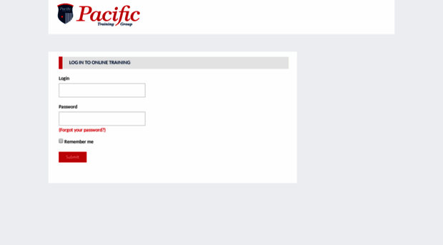 pacifictraining.elearninglogin.com