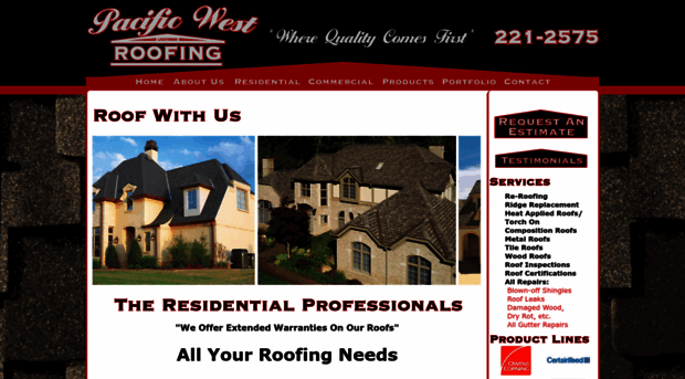 pacificwestroofs.com