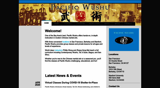 pacificwushu.com