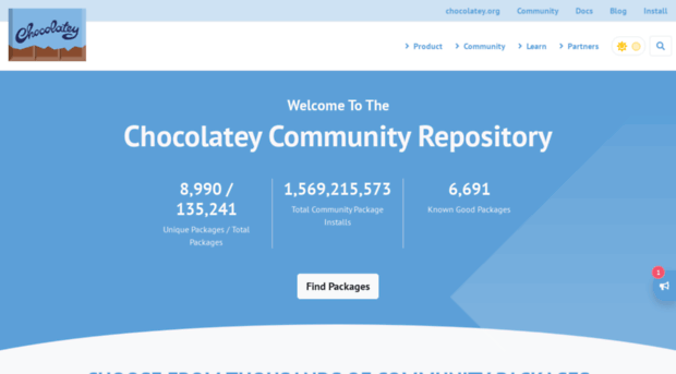 package.chocolatey.org