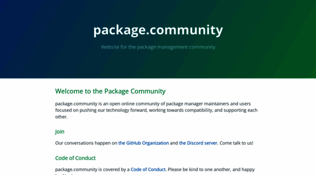package.community