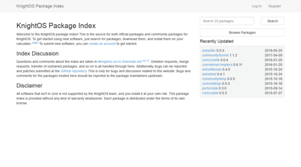 packages.knightos.org