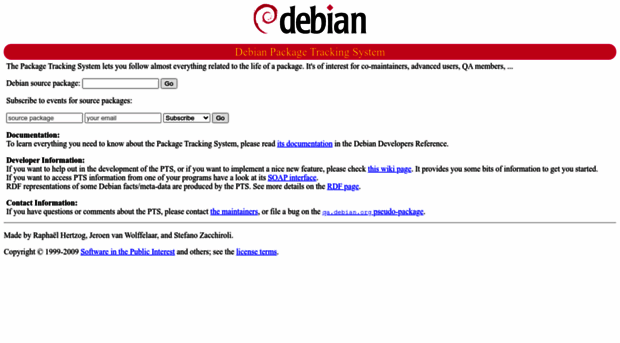 packages.qa.debian.org