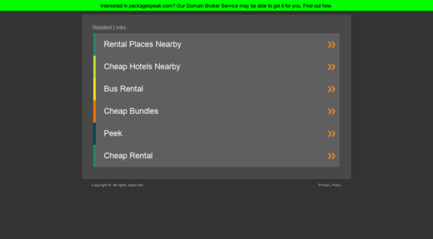 packagespeak.com
