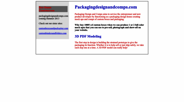 packagingdesignandcomps.com