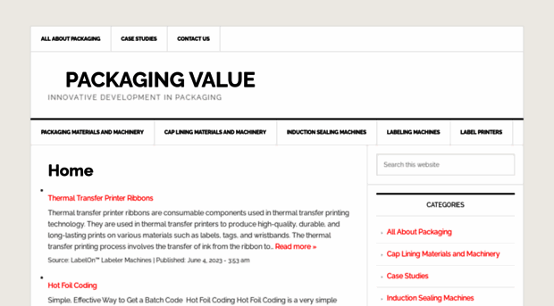 packagingvalue.com